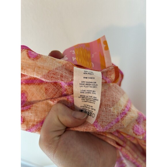 Show Me Your Mumu x Barbie Nikki Malibu Daisy beach wrap sarong Blanket Skirt - Picture 4 of 4